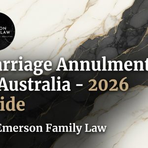 What is a Marriage Annulment and Is It Possible in Australia?