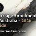 What is a Marriage Annulment and Is It Possible in Australia?